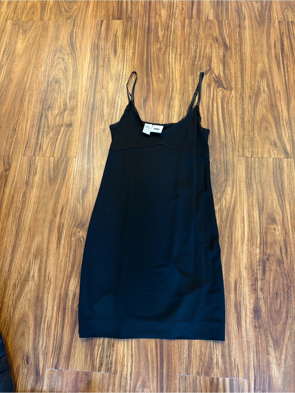 DKNY Black Slip Dress